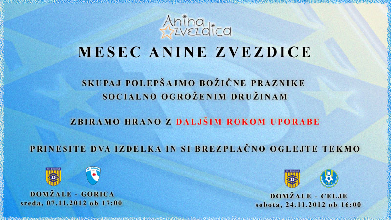 November je mesec Anine zvezdice