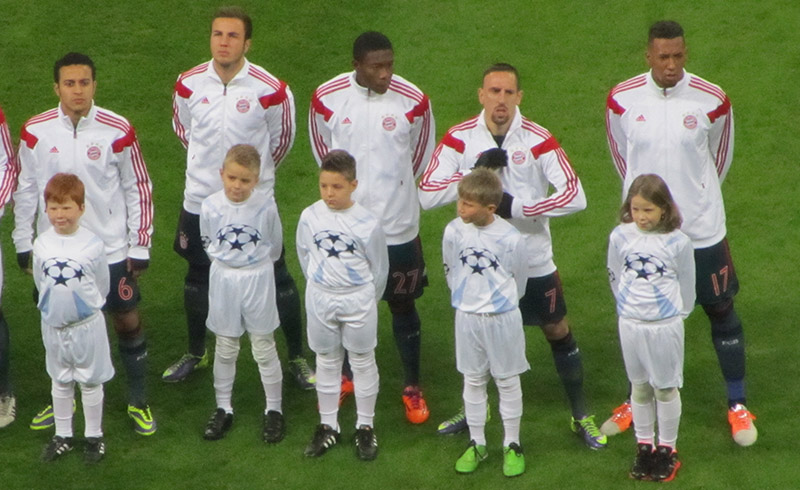 Aljaž Mausar in David Alaba