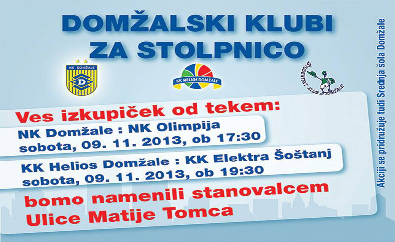 Domžalski klubi za stolpnico