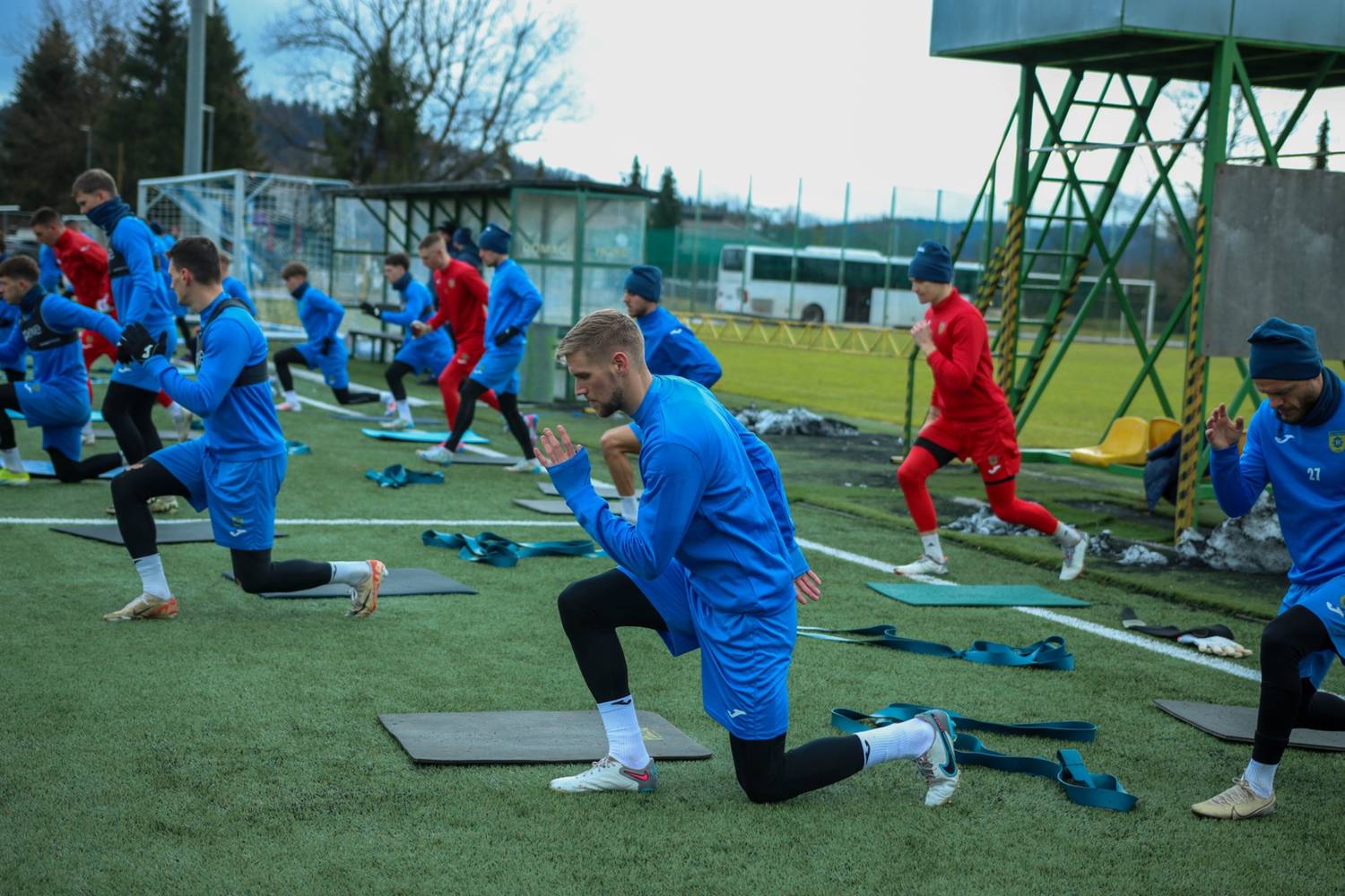 Nikola Burić na treningu